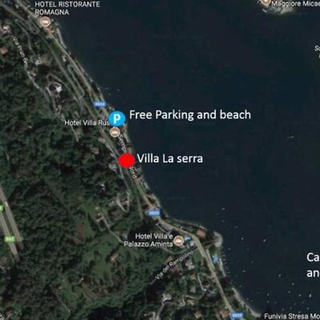 Villa La Serra Бавено Экстерьер фото